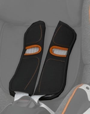 Coussinets King II black marble