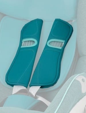 Coussinets King II green marble