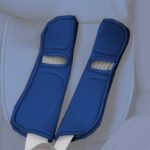 Coussinets King II ocean blue