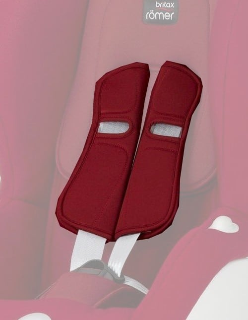 Coussinets Versafix flame red