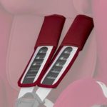 Coussinets Safefix Plus flame red