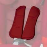 Coussinets Advansafix II (SICT) flame red