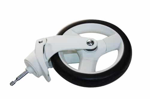 Roue avant droite trilogy blanche