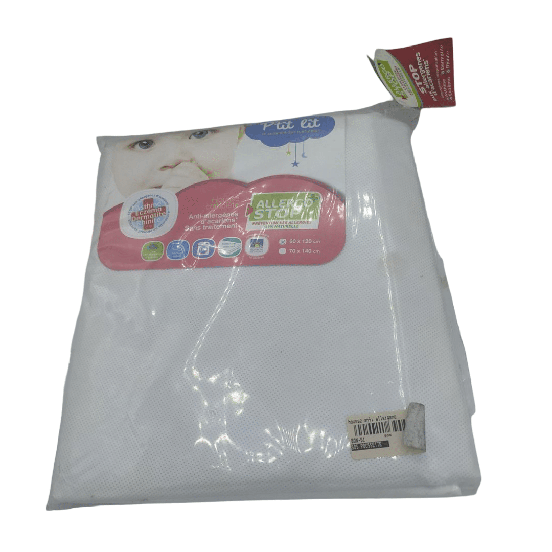 Housse anti allergène P'tit lit