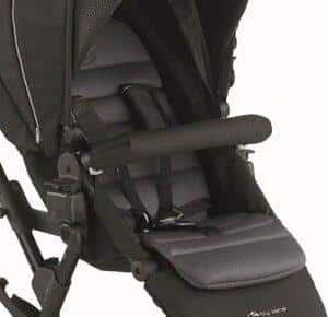 Matelas confort Crosswalk noir
