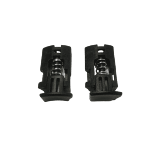 Paire de cales anti vibrations roues avant, Duetpro, Qtus