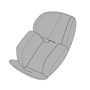 Coussin réducteur Darwin noir - Inglesina