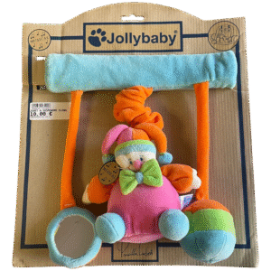 JOUET MUSICAL À SUSPENDRE CLOWN JOLLYBABY