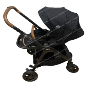 POUSSETTE NOIRE FINTY JOIE, reconditionnee, garantie 6 mois