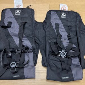 Double hamac/ assise poussette twin triumph noire maclaren