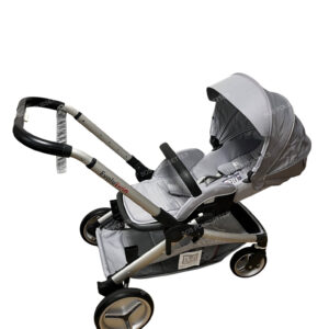 POUSSETTE EVOLUTWIN GRISE, reconditionnee, garantie 6 mois – Image 3
