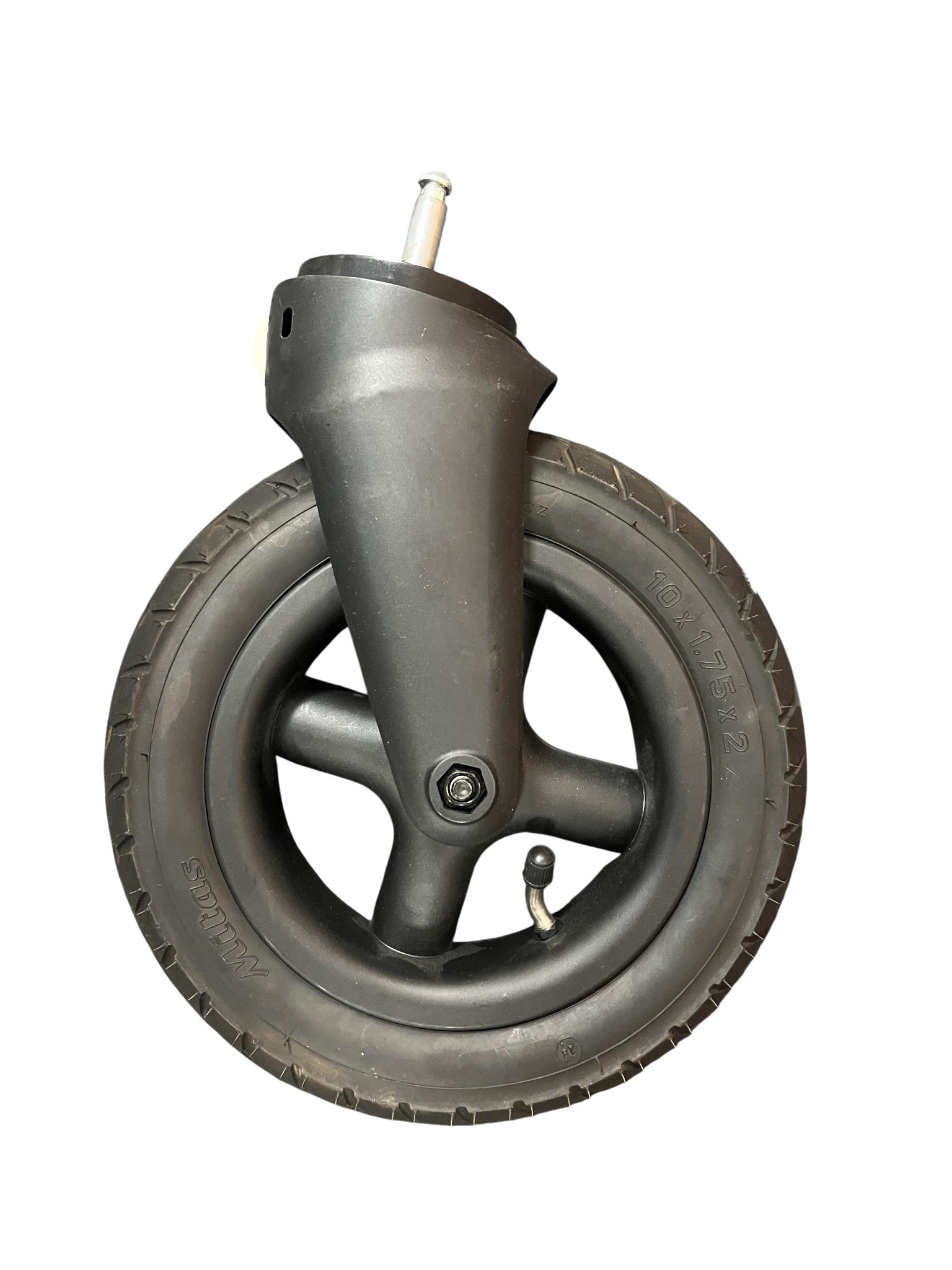 Roues De Remplacement Poussette Bébé - Paire Roues Arrière En Caoutchouc Durable