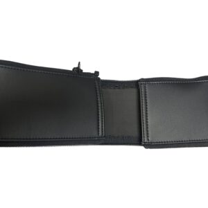 Poignée similicuir avec fermeture éclair noire Trailz Stokke