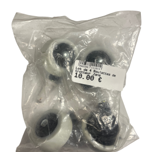 Lot de 4 Roulettes de trotteur Jané – Image 1