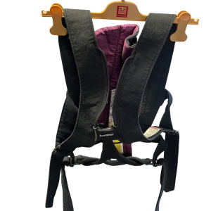 PORTE BEBE BABYBJORN ACTIV NOIR ET MAUVE – Image 2