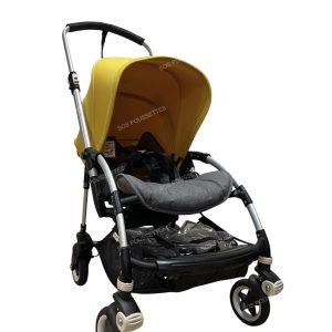 POUSSETTE BEE 5 JAUNE ET GRISE – Image 2