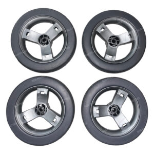 Lot de 4 roues grises Techno XT / XLR Maclaren – Image 1