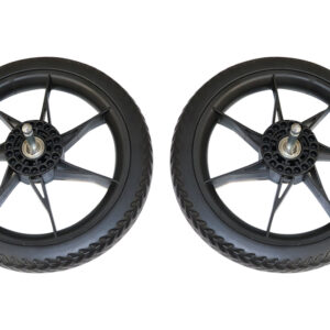 Paire de roues arrière noires Maior - Inglesina – Image 1