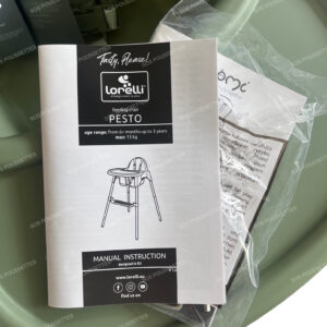 Chaise haute verte Pesto Lorelli – Image 4