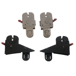 Adapateurs haut et bas Poussette Powertwin non pro