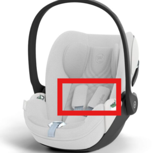 Fourreaux Cloud T Platinum White - Cybex