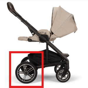Paire de roues arrière Mixx Next - Nuna