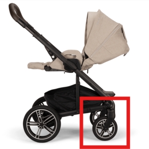 Paire roues avant Mixx Next - Nuna