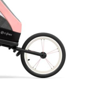 Roue avant Avi et Zeno Blanc/Rose - Cybex