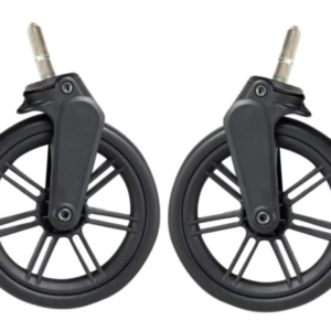 Paire de roues avant Quid 3, noires - Inglesina